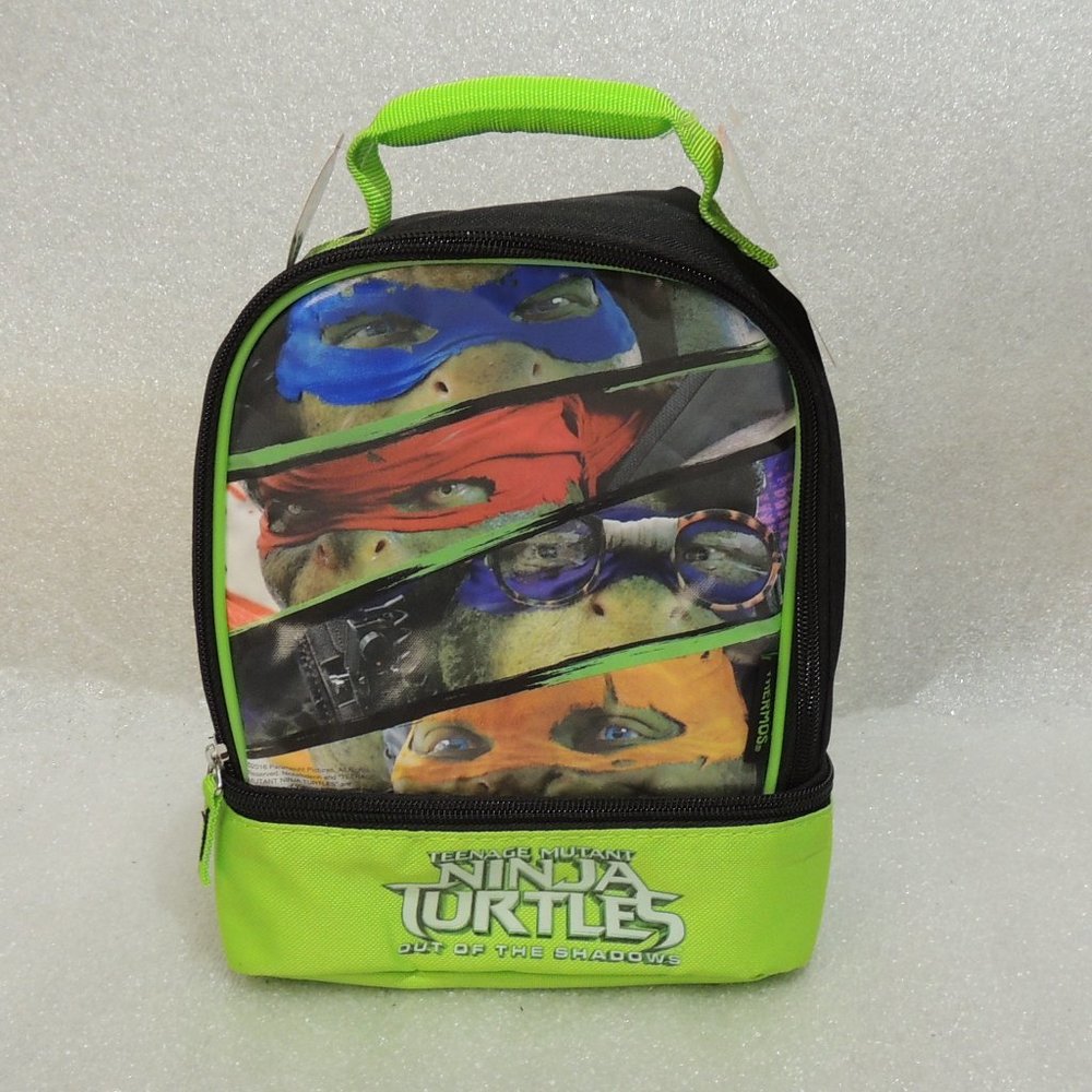 Teenage Mutant Ninja Turtles Out of the Shadows - Thermos Lunch box - NWT
